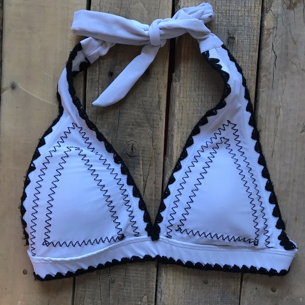 White Bikini Top
